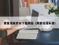 鹰潭黑客漫画素材下载网站（黑客动漫头像）